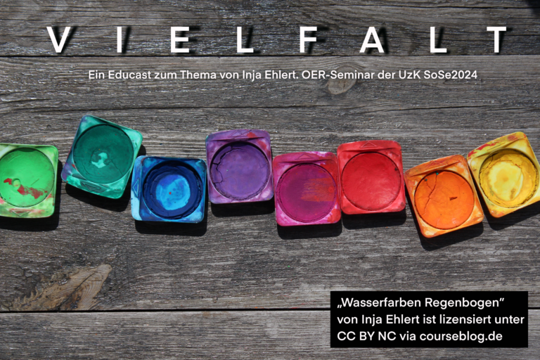 Courseblog Podcast: Bildungswissenschaften – Vielfalt, was ist das?